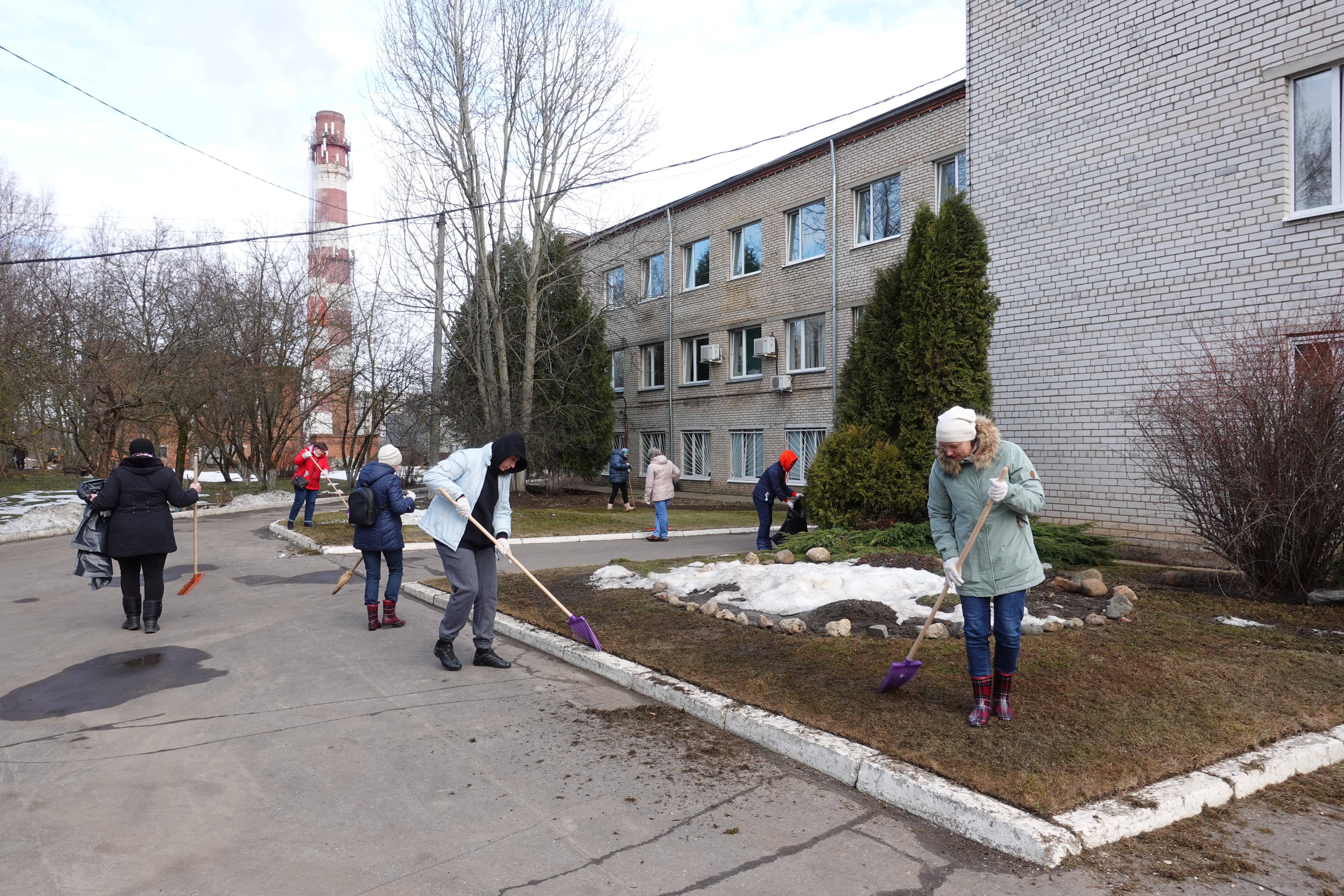 03.04. 2021 Первый весенний субботник в МКП 